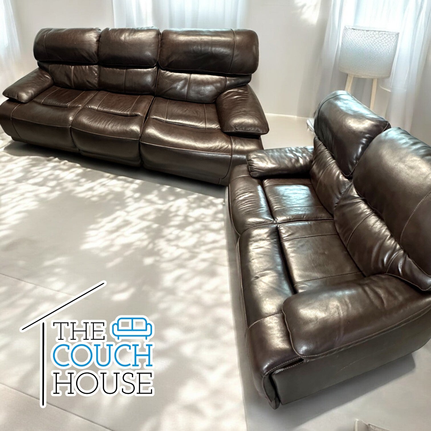 Ridgewin Leather Power Reclining Sofa
